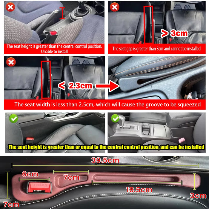 Dalogs™ Premium Car Seat Gap Organizer